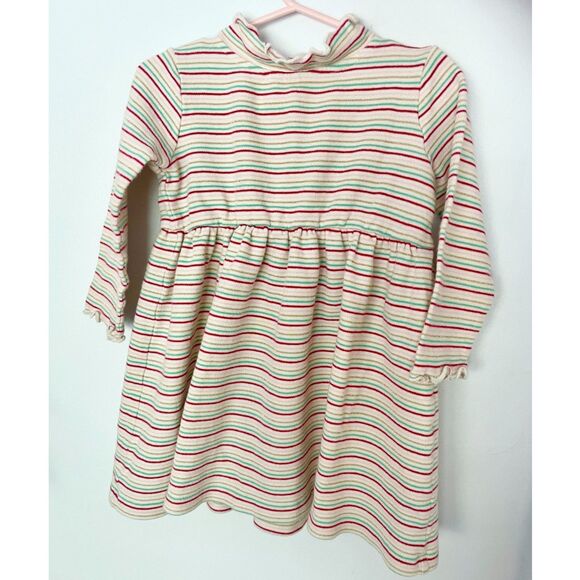 Hanna Andersson Stripe Lurex Rib Dress - 3T (Orig. $48) - Picture 2 of 7